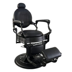 California Crest ONYX Barber Chair - Black
