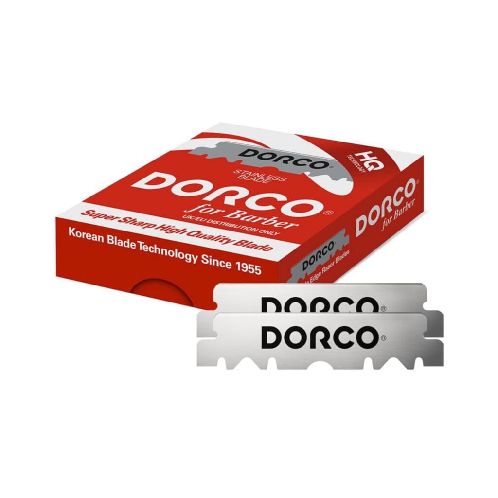 Dorco High Quality Red 1/2 Single Edge Blades | Nancy's Beauty Warehouse