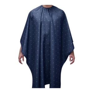 Barber Strong Shield Cutting Cape - Navy Blue