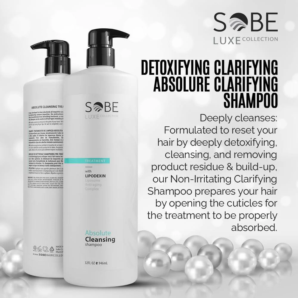 SOBE LUXE Cleansing Shampoo 32oz - Image 2