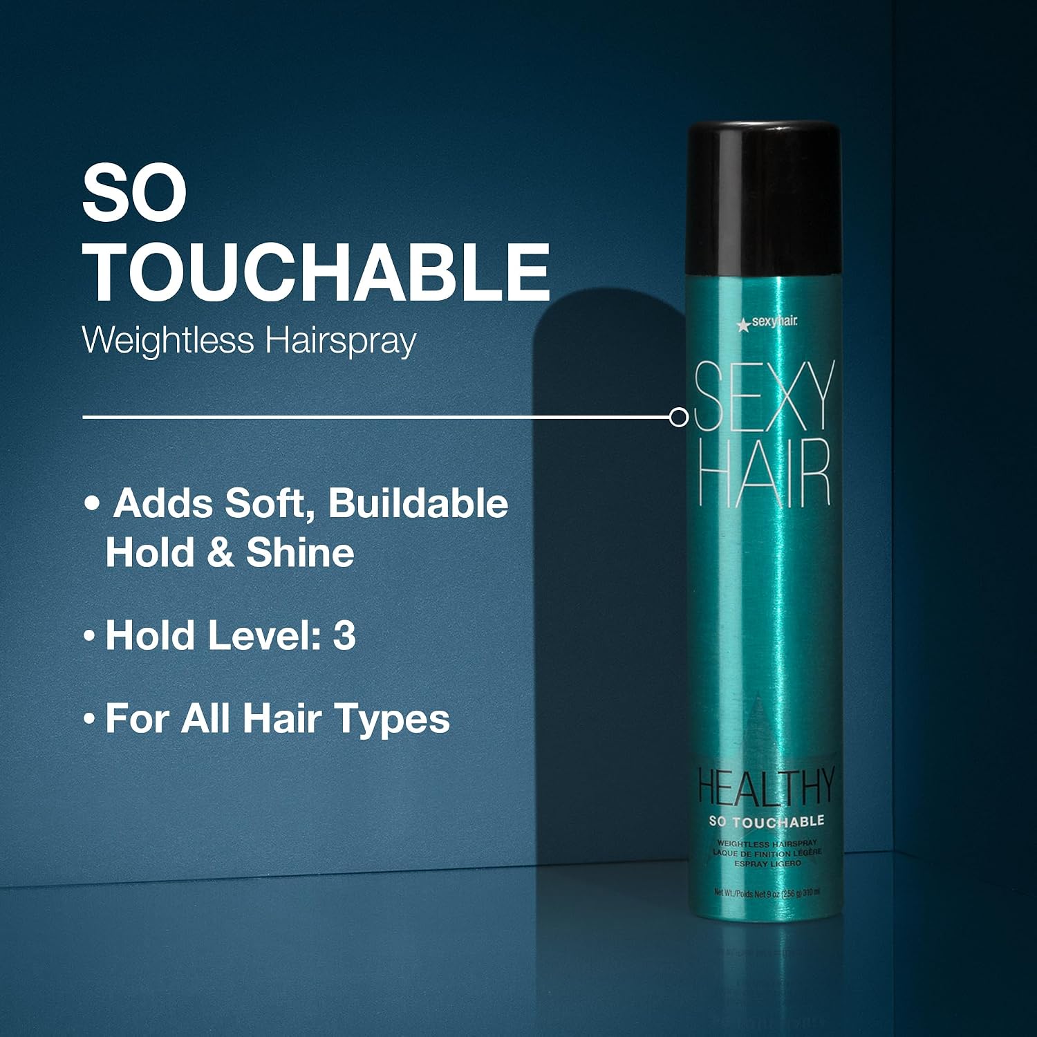SexyHair Healthy So Touchable Weightless Hairspray 9oz - Image 2
