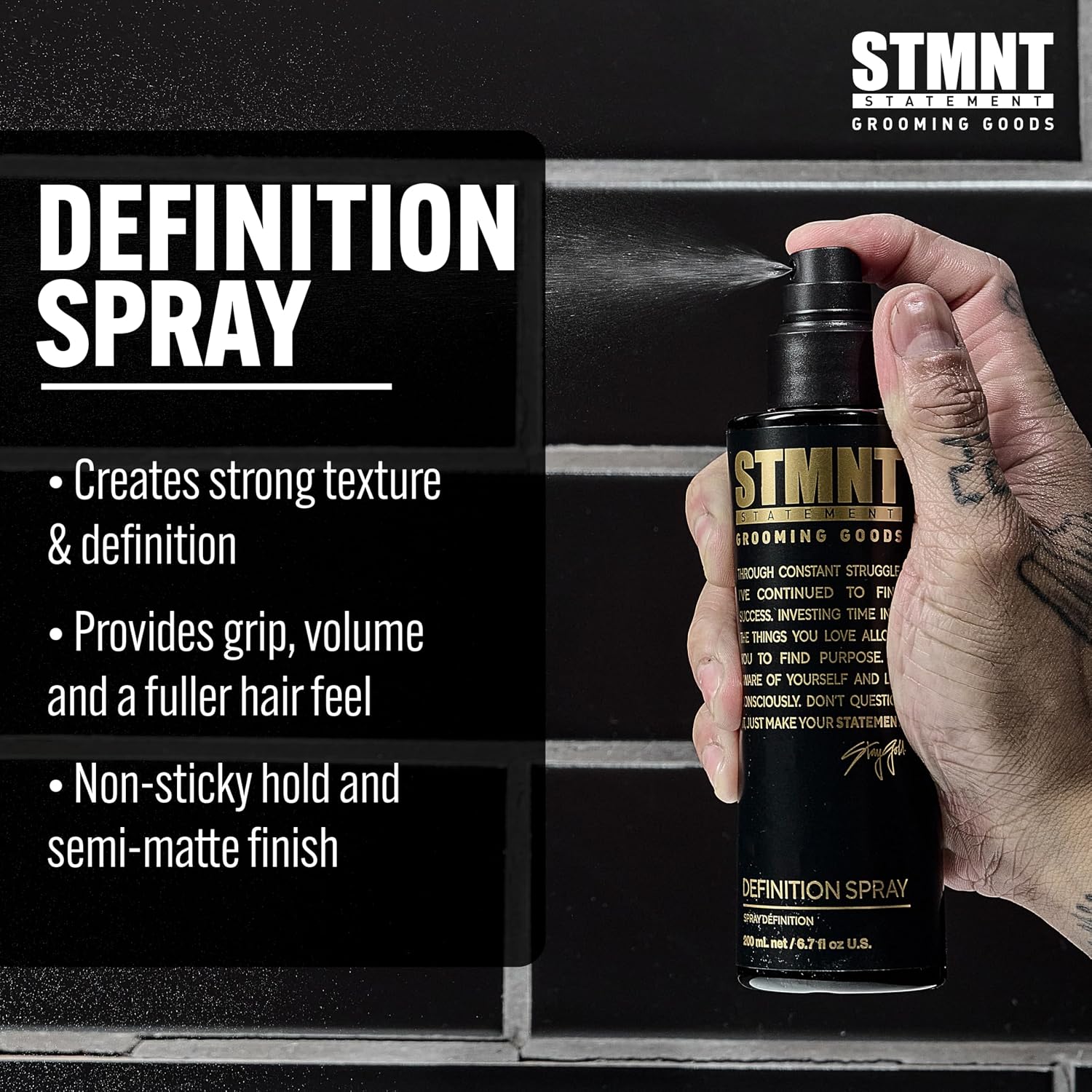 STMNT Grooming Goods Definition Spray 6.76oz - Image 2