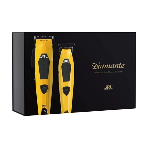 JRL Diamante Yellow Cordless Clipper & Trimmer - Image 3