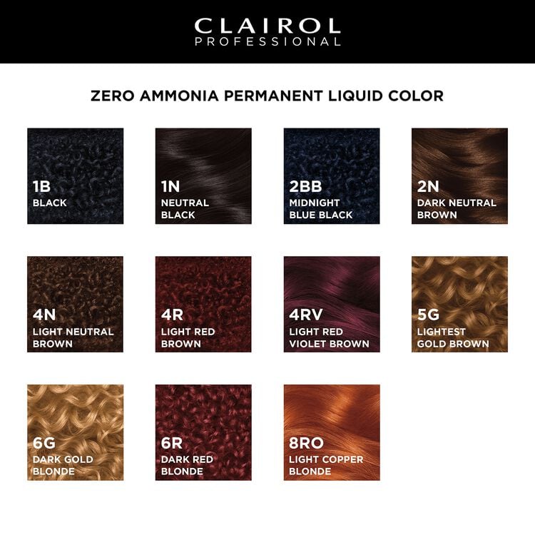 Zero Ammonia Permanent Liquid Color 2oz - Image 6